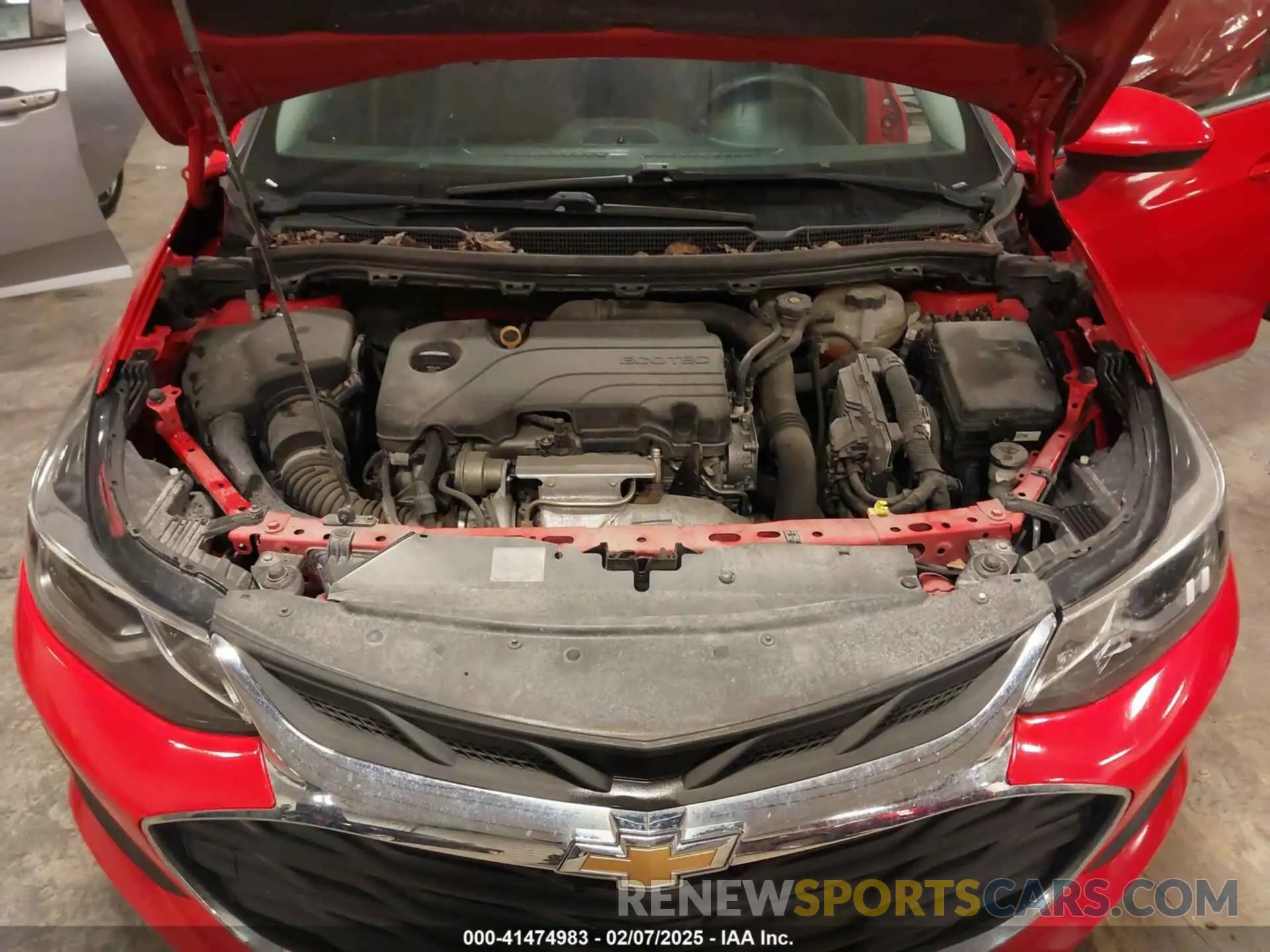 10 Photograph of a damaged car 1G1BE5SM4K7142717 CHEVROLET CRUZE 2019