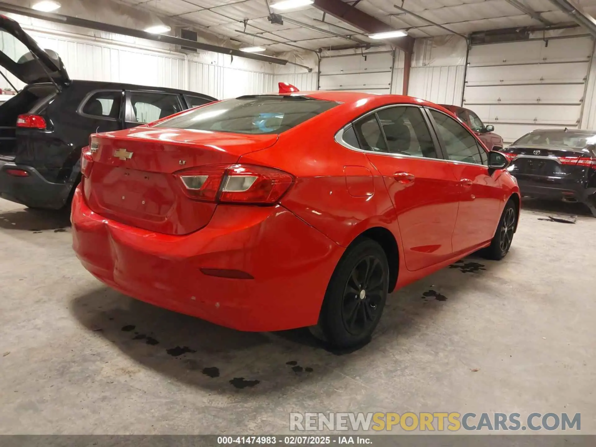 4 Photograph of a damaged car 1G1BE5SM4K7142717 CHEVROLET CRUZE 2019