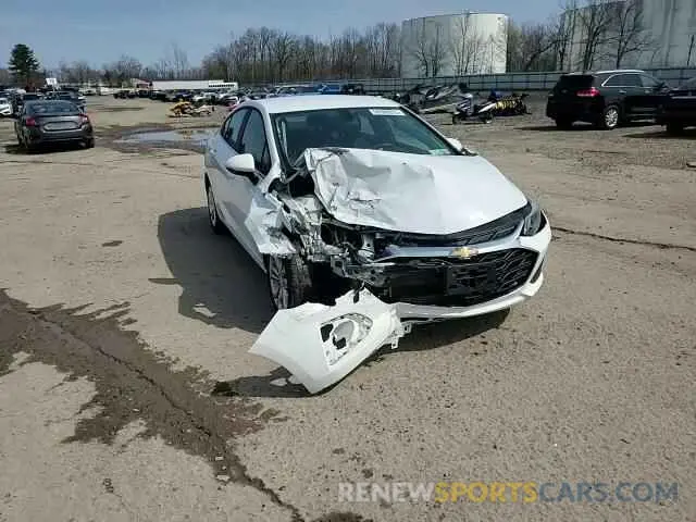 13 Photograph of a damaged car 1G1BE5SM4K7146640 CHEVROLET CRUZE 2019