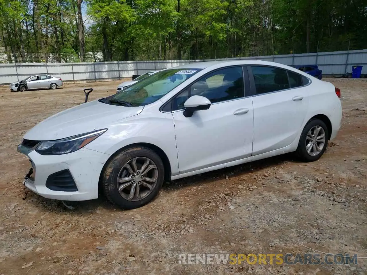 1 Photograph of a damaged car 1G1BE5SM4K7146850 CHEVROLET CRUZE 2019