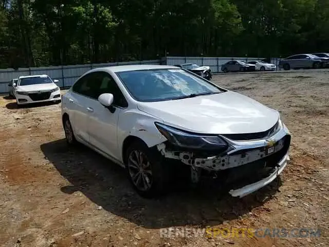 10 Photograph of a damaged car 1G1BE5SM4K7146850 CHEVROLET CRUZE 2019