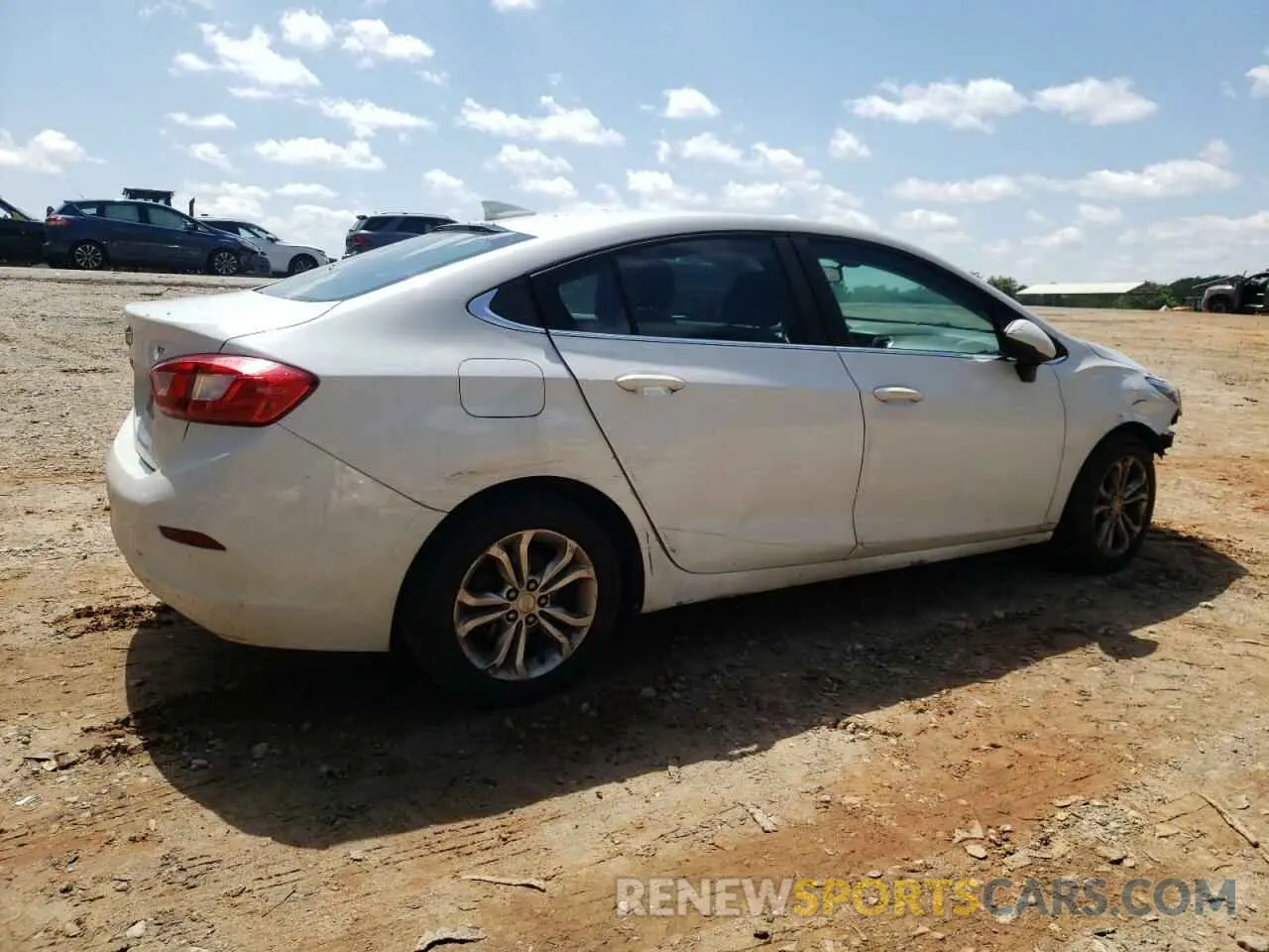 3 Photograph of a damaged car 1G1BE5SM4K7146850 CHEVROLET CRUZE 2019