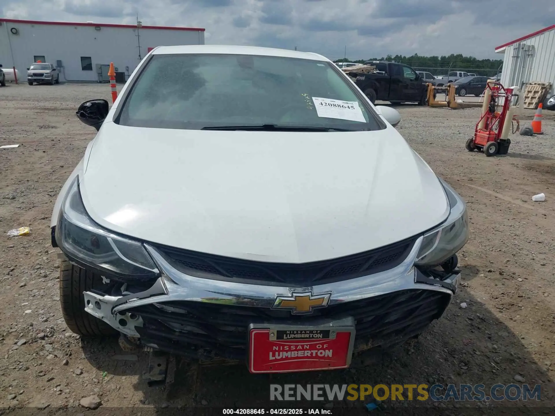 13 Photograph of a damaged car 1G1BE5SM5K7114313 CHEVROLET CRUZE 2019