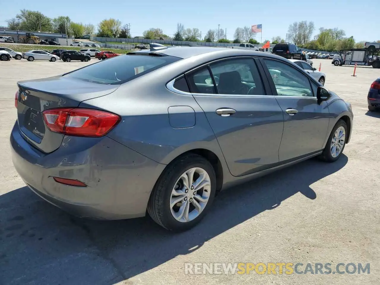 3 Photograph of a damaged car 1G1BE5SM5K7115493 CHEVROLET CRUZE 2019