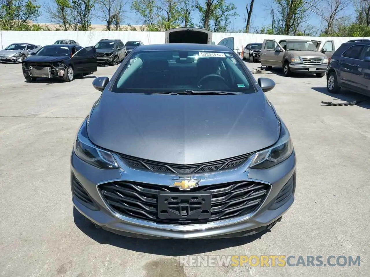 5 Photograph of a damaged car 1G1BE5SM5K7115493 CHEVROLET CRUZE 2019