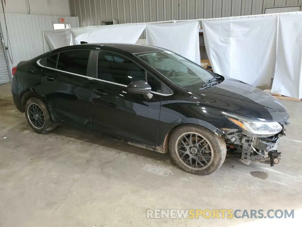 4 Photograph of a damaged car 1G1BE5SM5K7117549 CHEVROLET CRUZE 2019