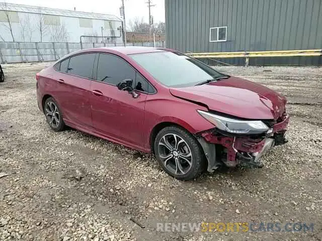 11 Photograph of a damaged car 1G1BE5SM5K7129412 CHEVROLET CRUZE 2019