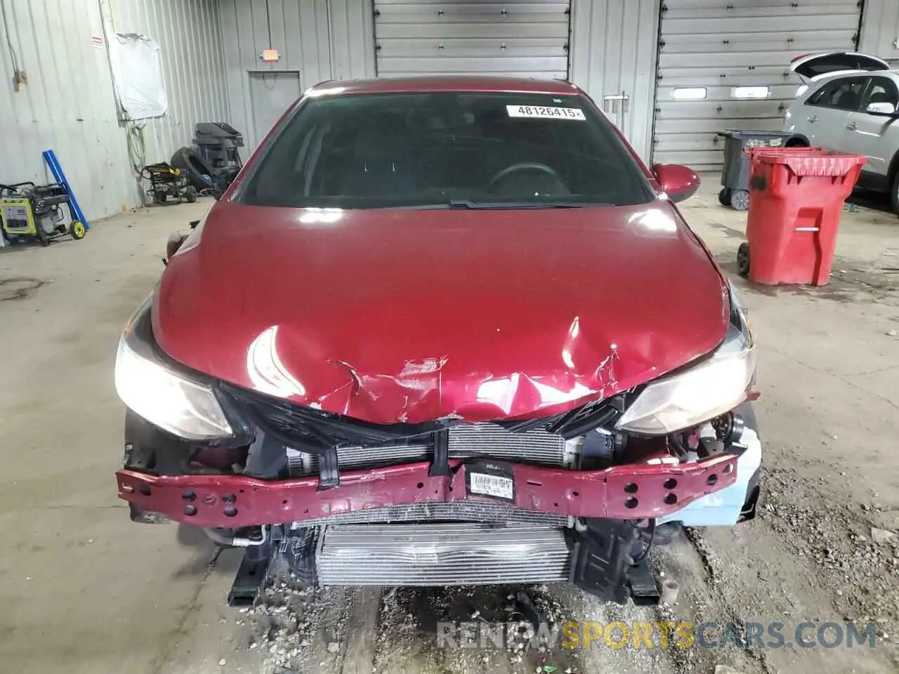 5 Photograph of a damaged car 1G1BE5SM5K7129412 CHEVROLET CRUZE 2019