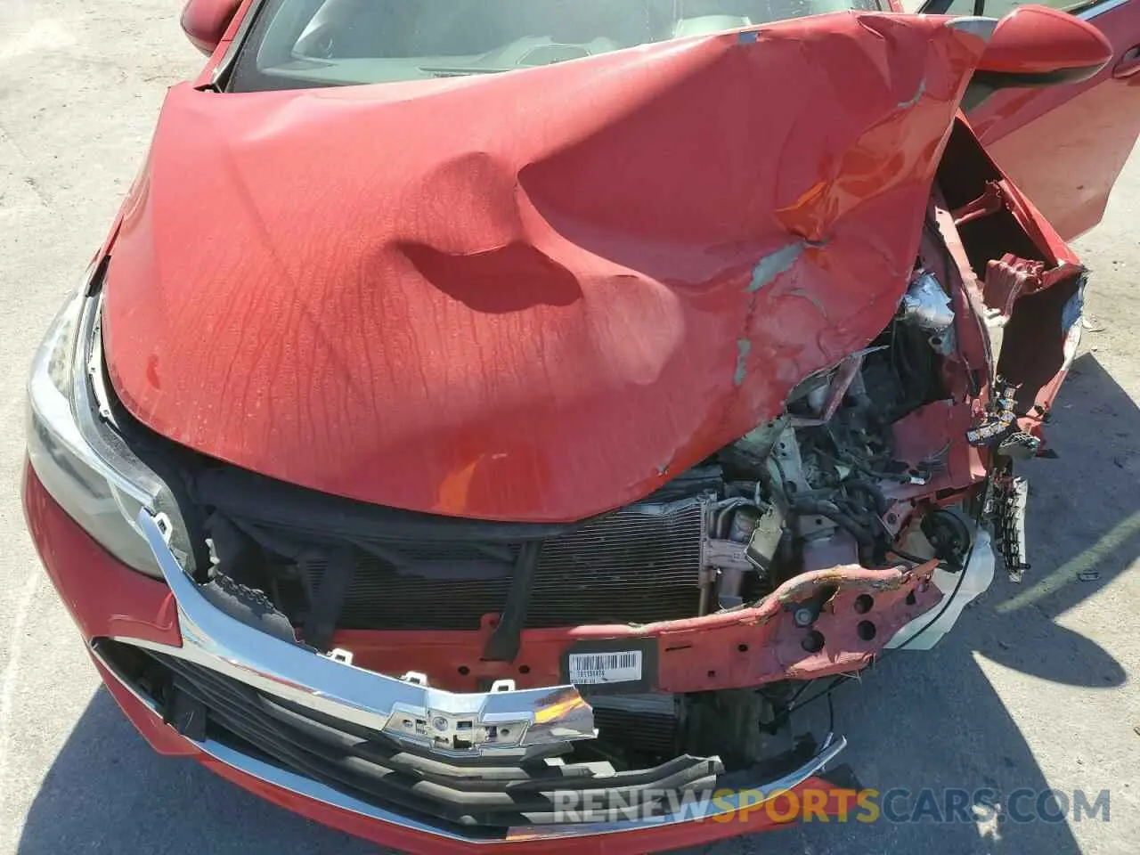 12 Photograph of a damaged car 1G1BE5SM5K7130642 CHEVROLET CRUZE 2019