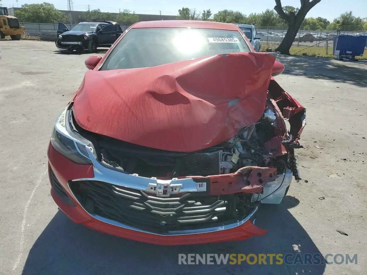 5 Photograph of a damaged car 1G1BE5SM5K7130642 CHEVROLET CRUZE 2019