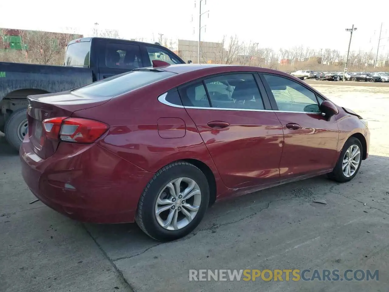 3 Photograph of a damaged car 1G1BE5SM6K7103742 CHEVROLET CRUZE 2019