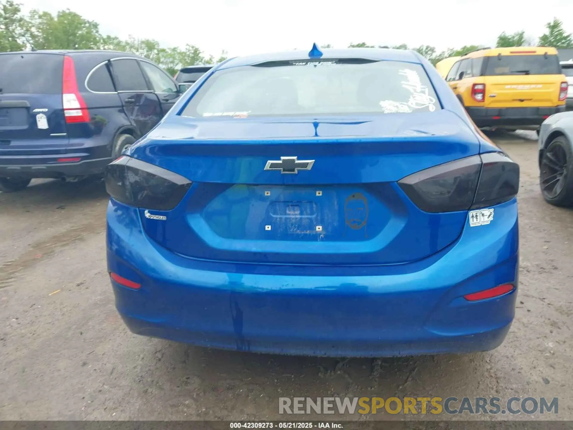 15 Photograph of a damaged car 1G1BE5SM6K7106334 CHEVROLET CRUZE 2019
