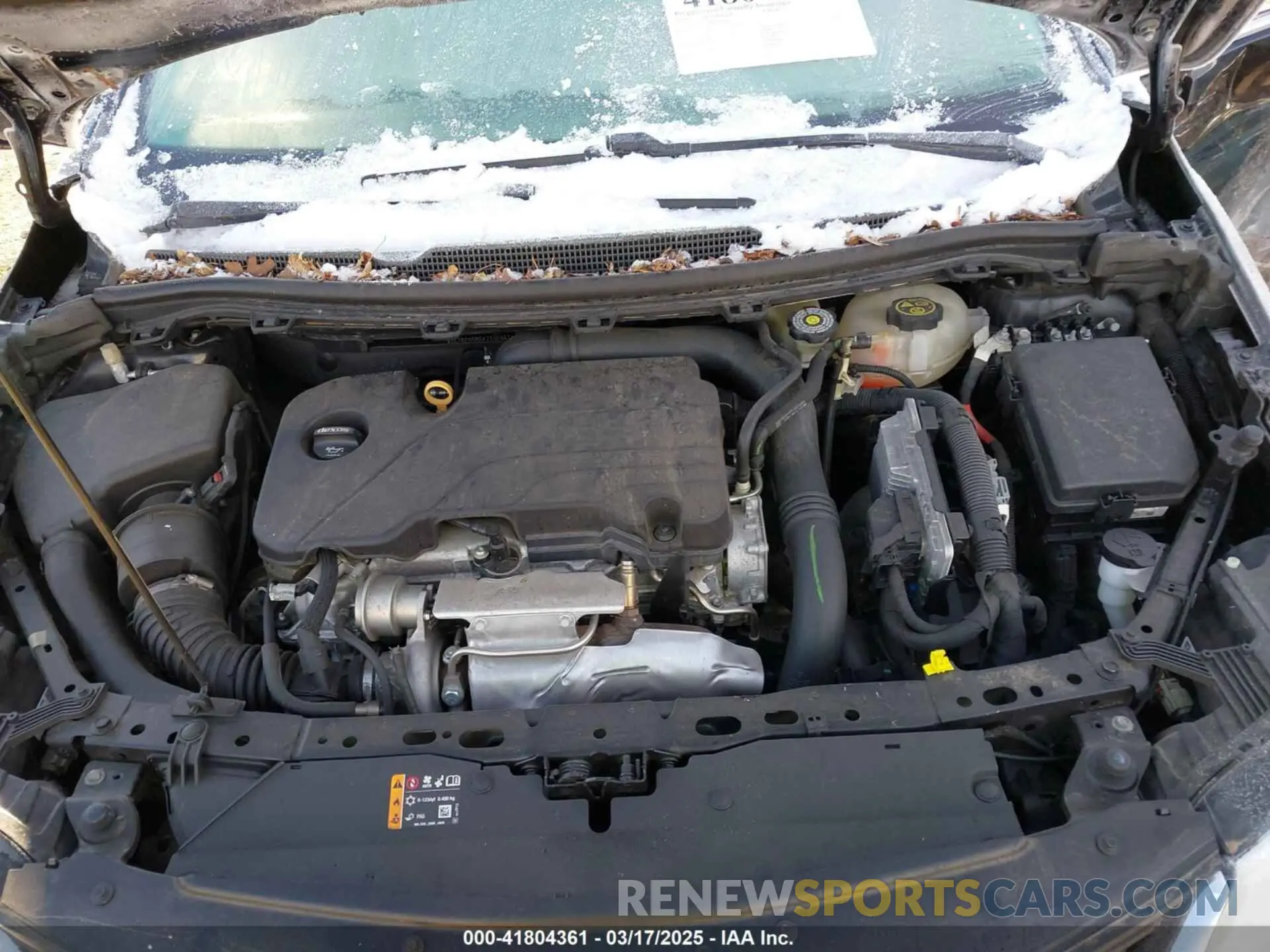 10 Photograph of a damaged car 1G1BE5SM6K7106561 CHEVROLET CRUZE 2019