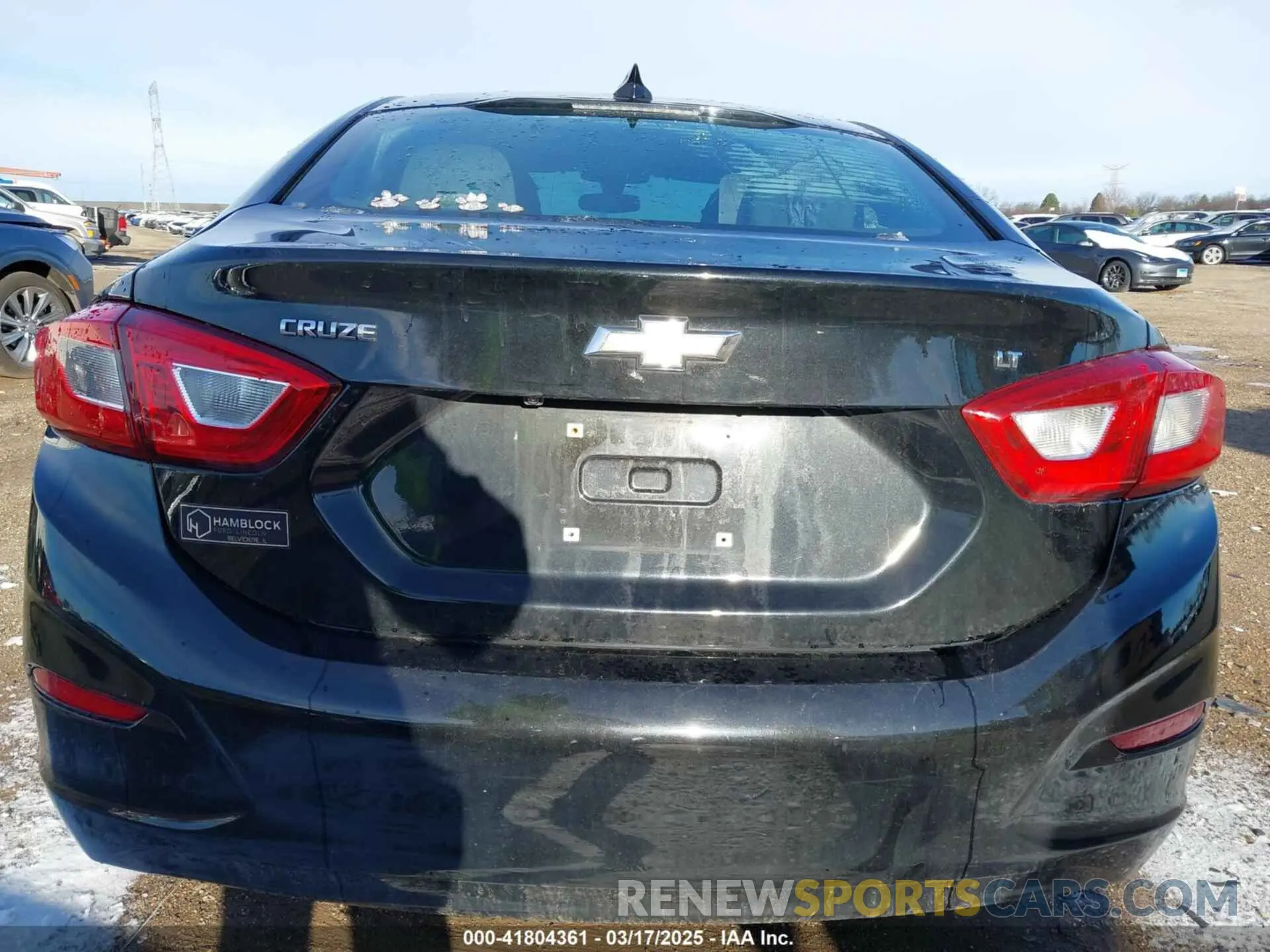 16 Photograph of a damaged car 1G1BE5SM6K7106561 CHEVROLET CRUZE 2019