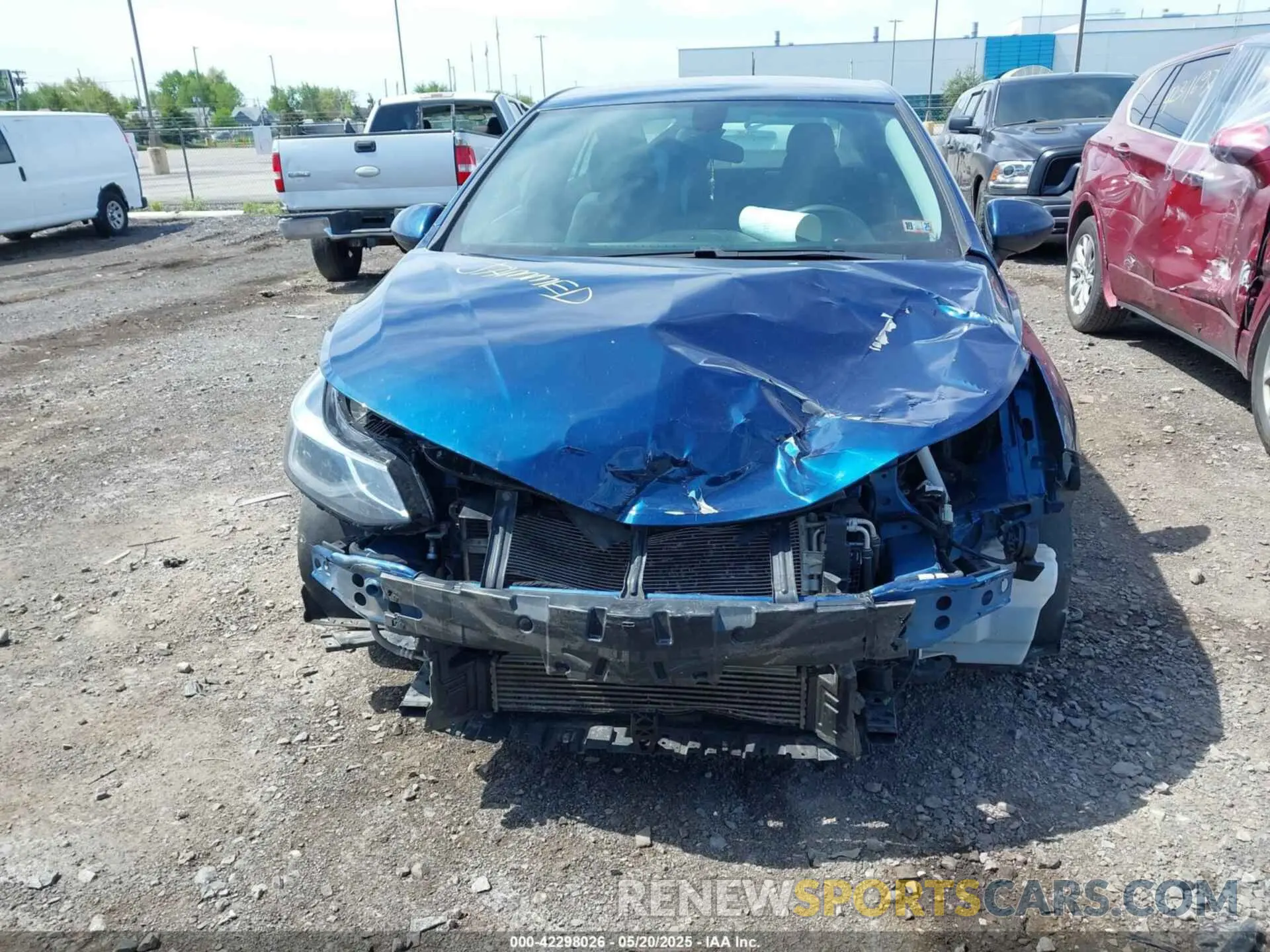 12 Photograph of a damaged car 1G1BE5SM6K7113798 CHEVROLET CRUZE 2019