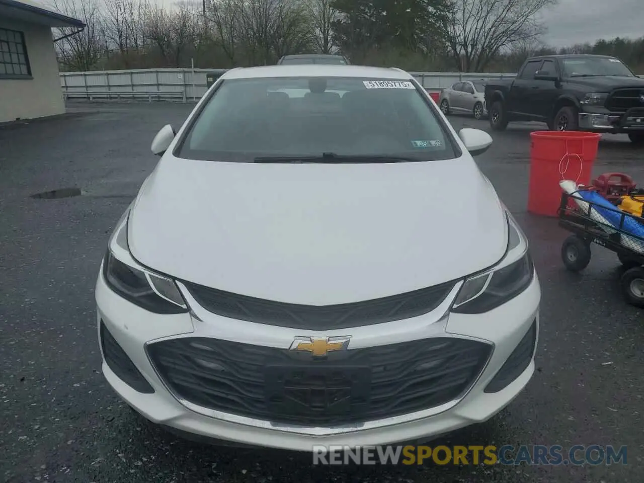5 Photograph of a damaged car 1G1BE5SM6K7113977 CHEVROLET CRUZE 2019
