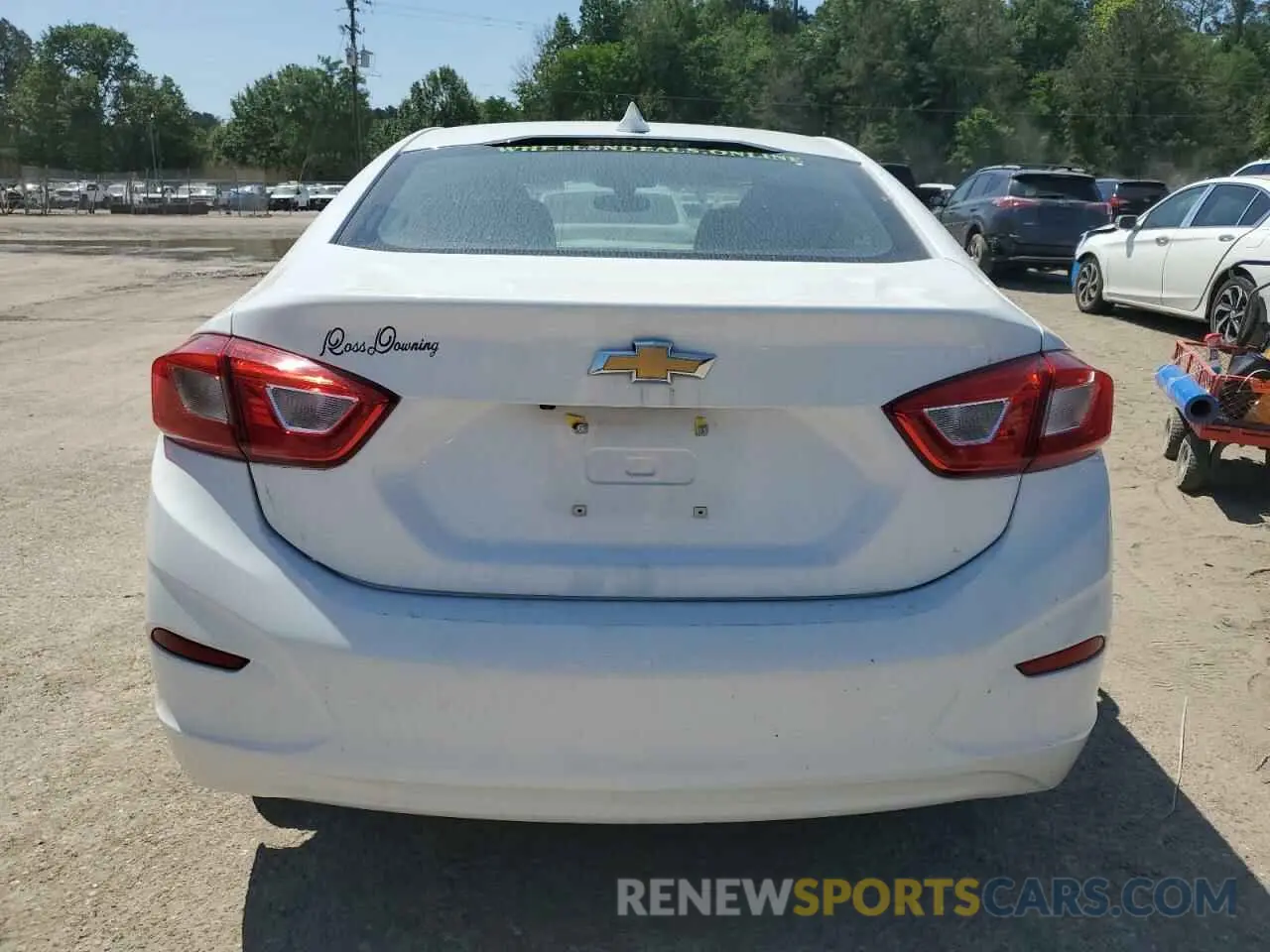 6 Photograph of a damaged car 1G1BE5SM6K7116491 CHEVROLET CRUZE 2019