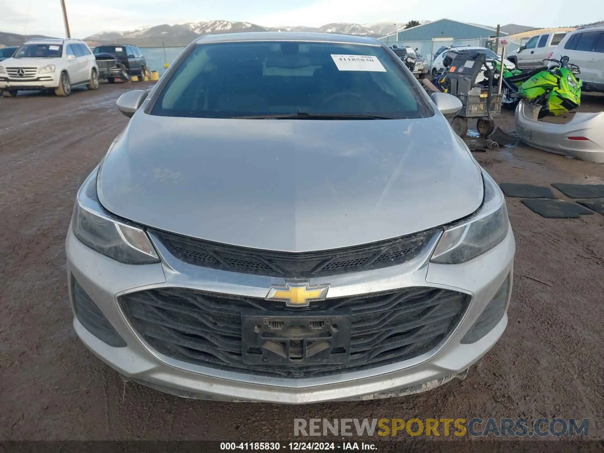 13 Photograph of a damaged car 1G1BE5SM6K7127460 CHEVROLET CRUZE 2019