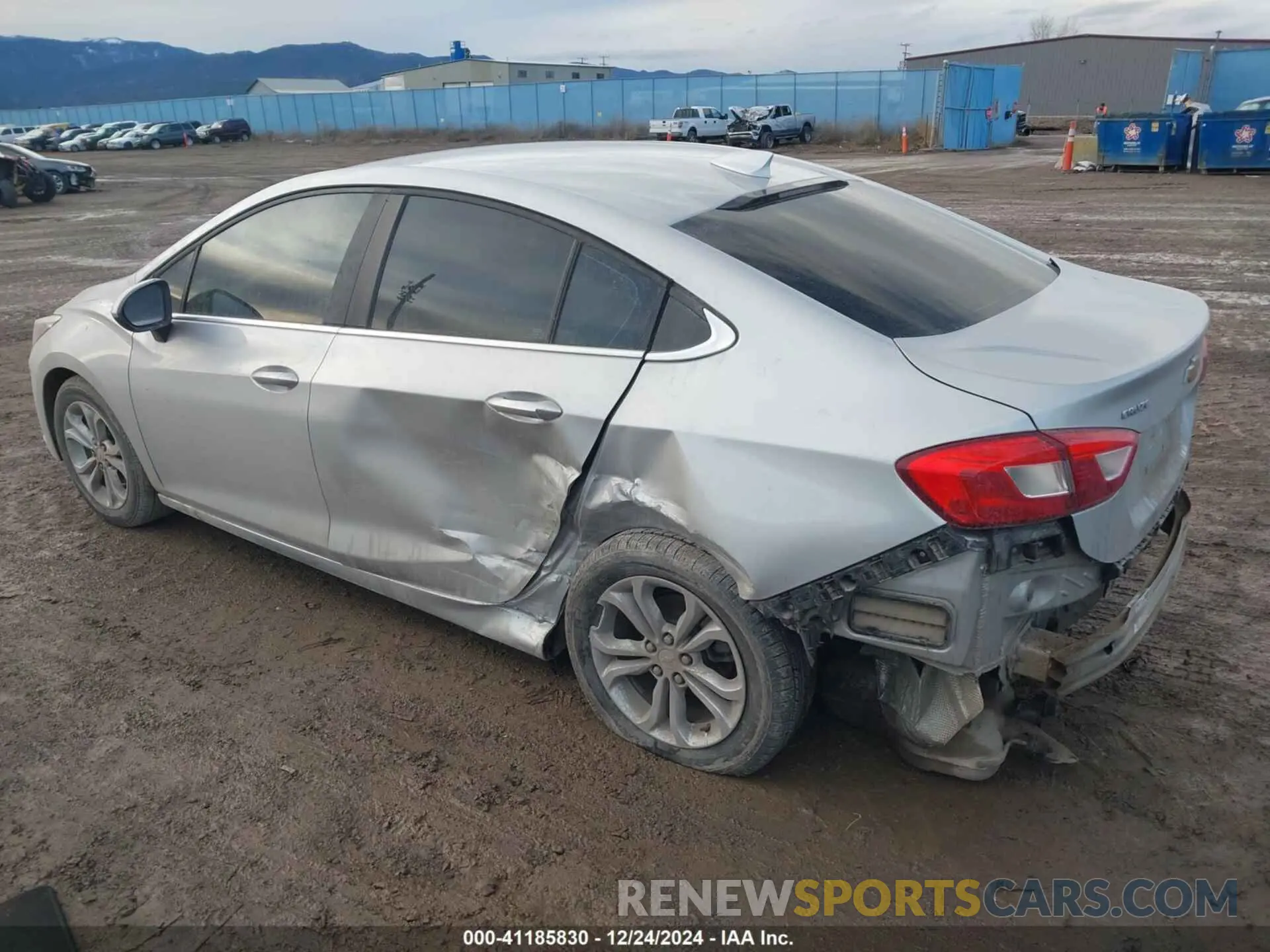 3 Photograph of a damaged car 1G1BE5SM6K7127460 CHEVROLET CRUZE 2019
