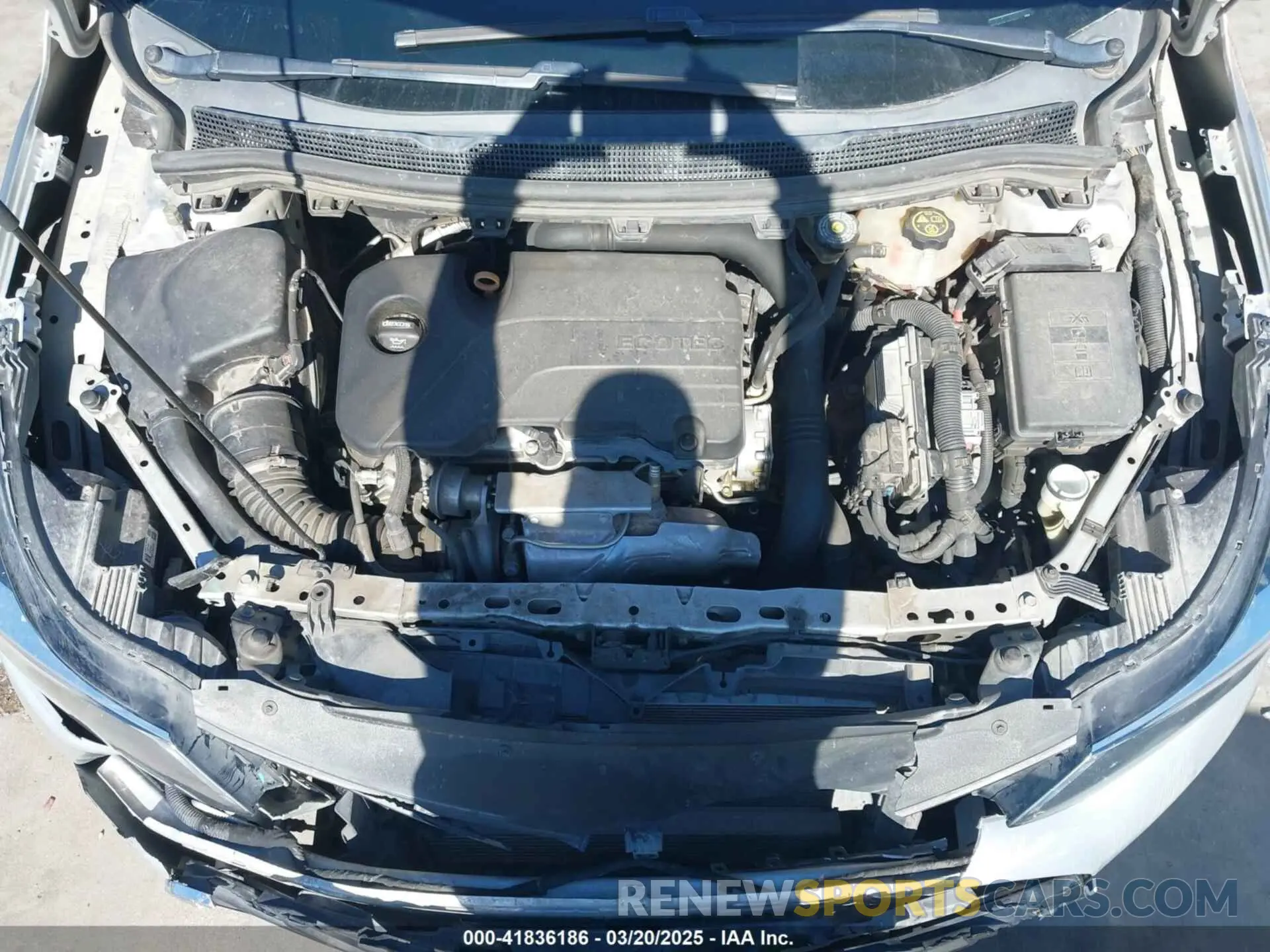 10 Photograph of a damaged car 1G1BE5SM6K7131914 CHEVROLET CRUZE 2019