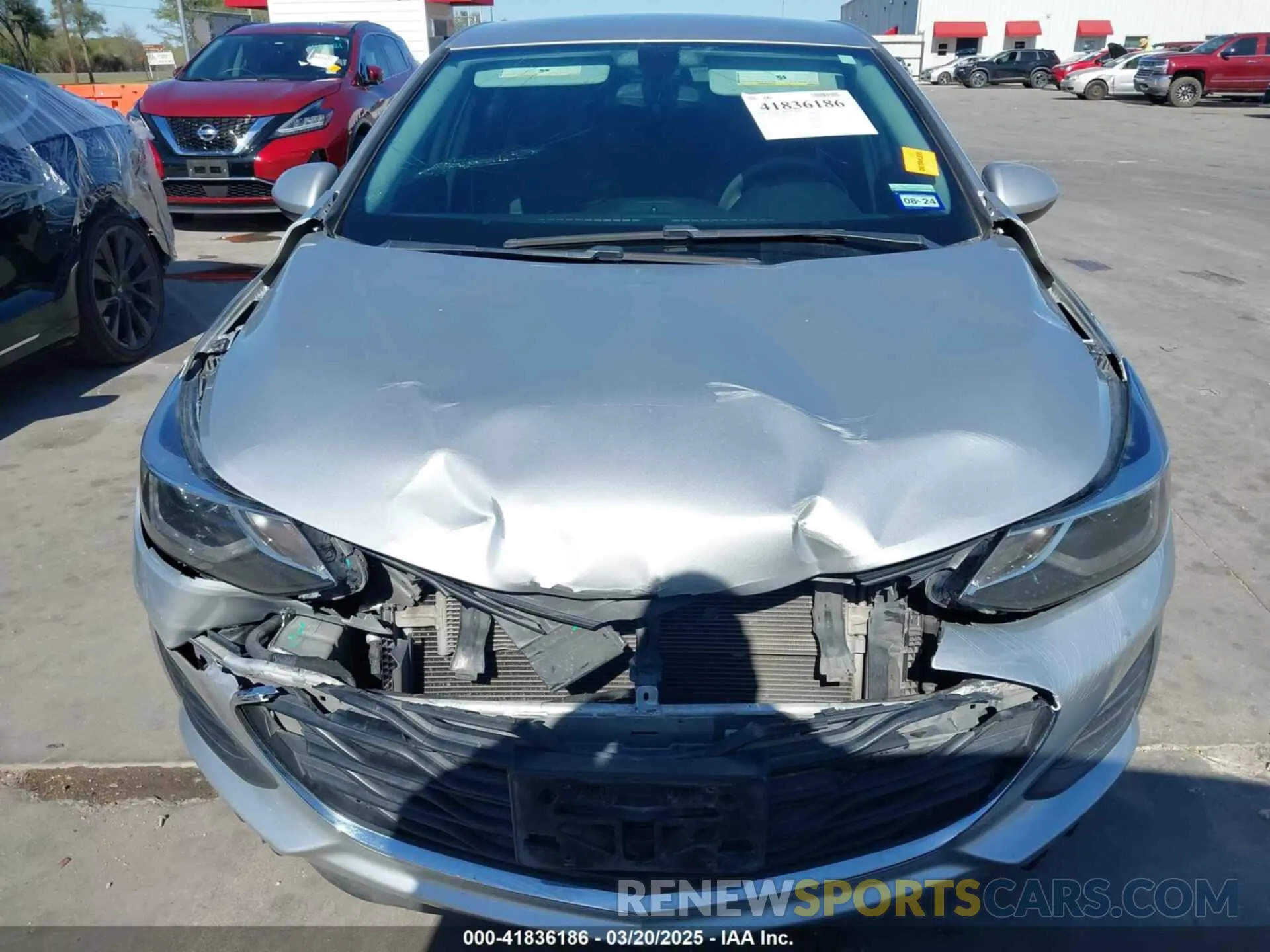 12 Photograph of a damaged car 1G1BE5SM6K7131914 CHEVROLET CRUZE 2019