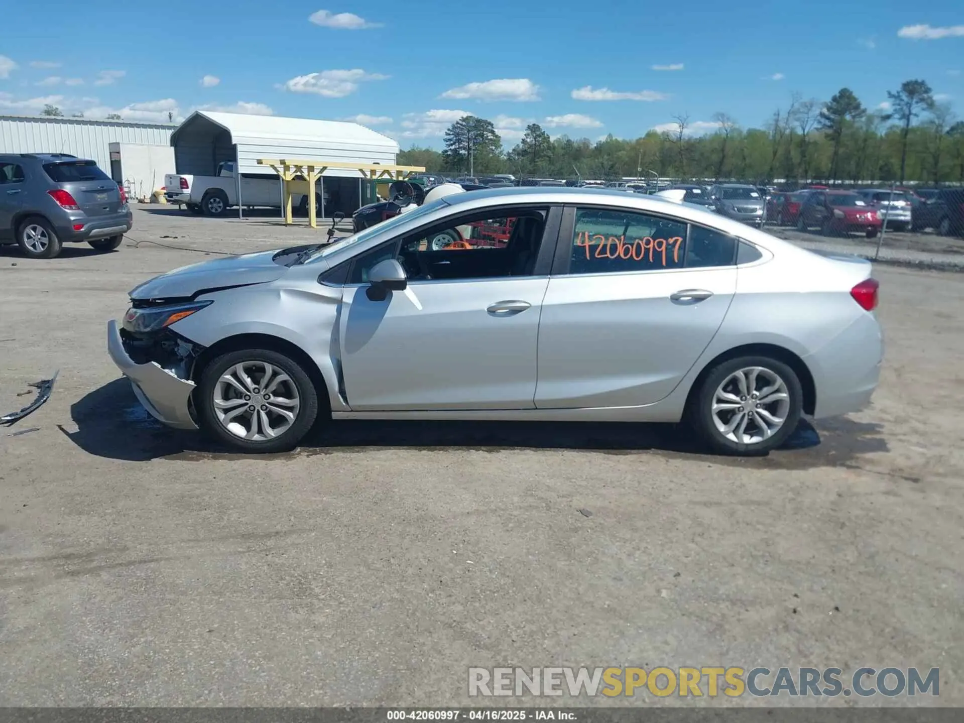 14 Photograph of a damaged car 1G1BE5SM6K7140189 CHEVROLET CRUZE 2019