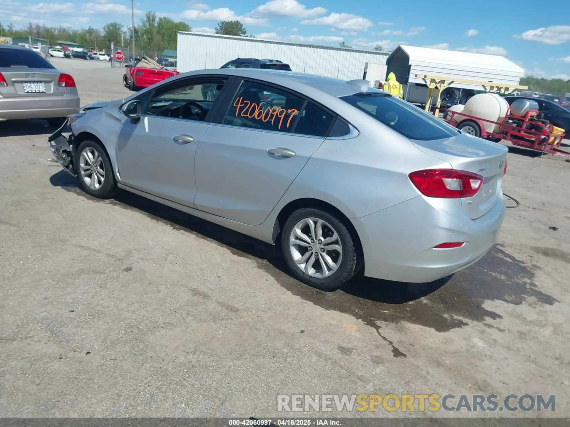 3 Photograph of a damaged car 1G1BE5SM6K7140189 CHEVROLET CRUZE 2019