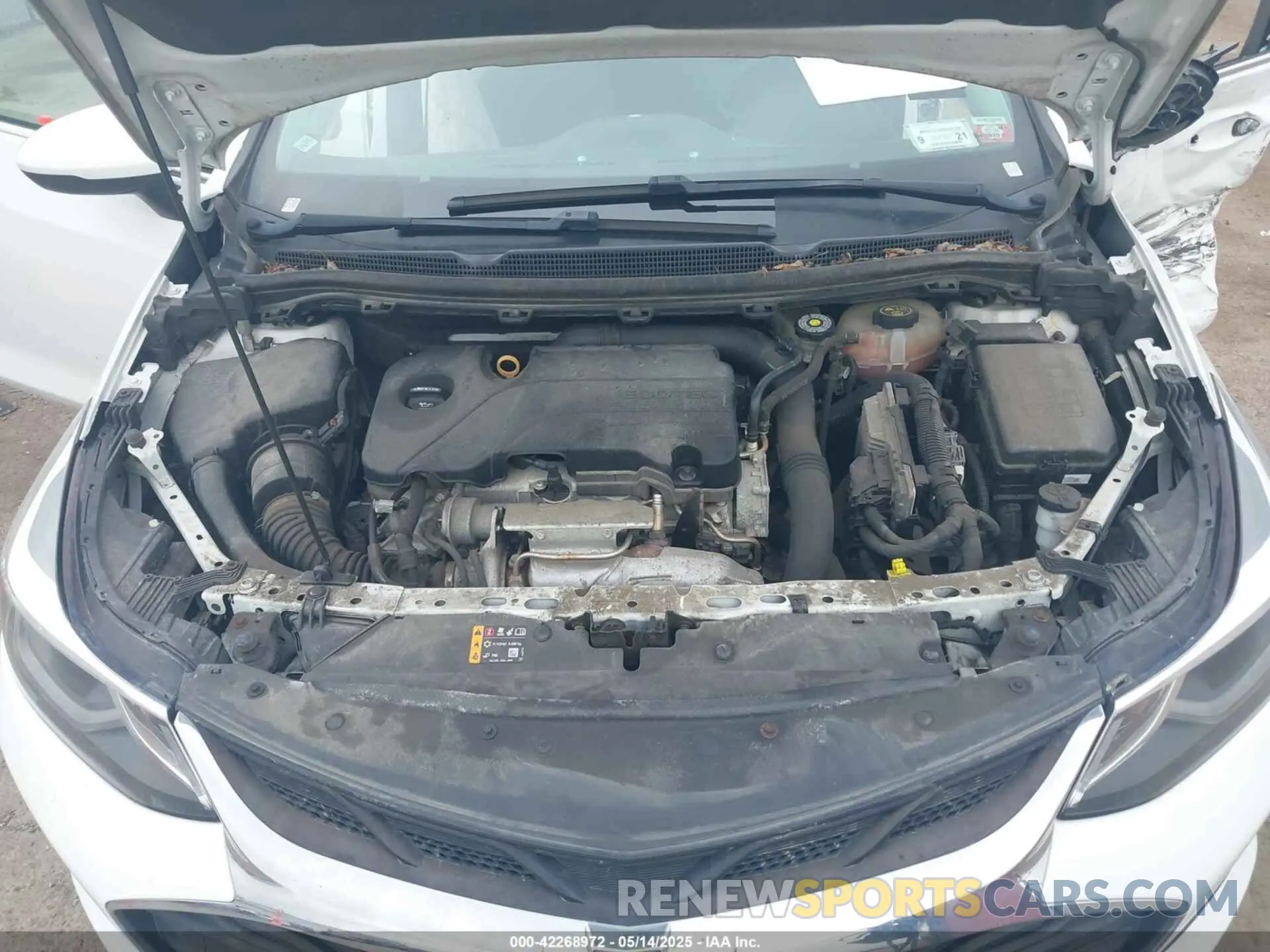 10 Photograph of a damaged car 1G1BE5SM6K7146428 CHEVROLET CRUZE 2019