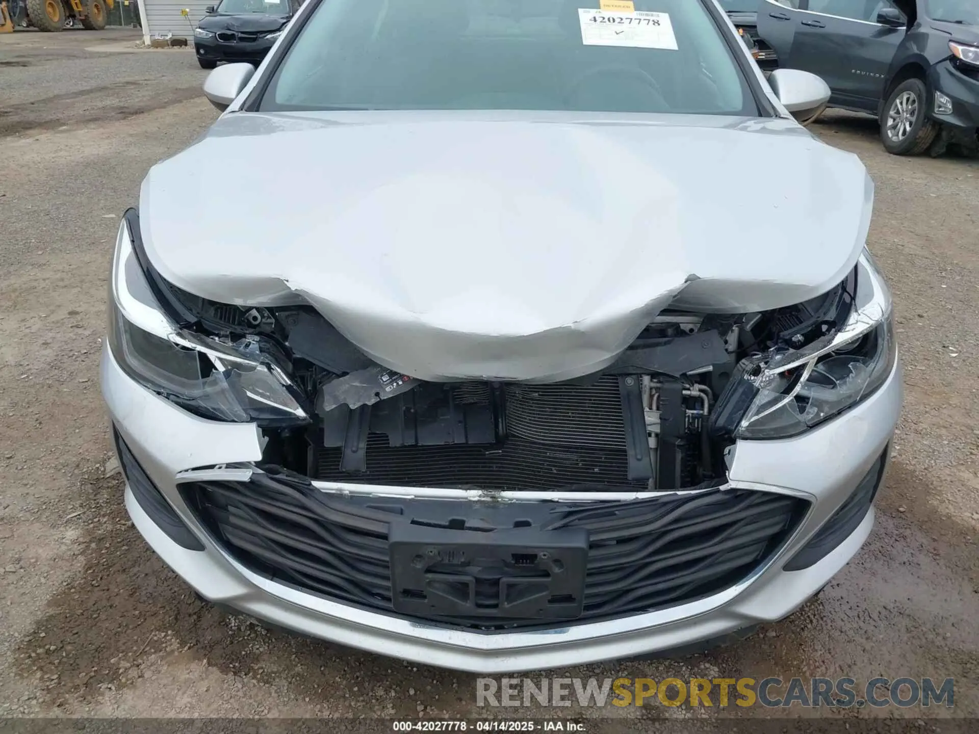 6 Photograph of a damaged car 1G1BE5SM7K7104382 CHEVROLET CRUZE 2019