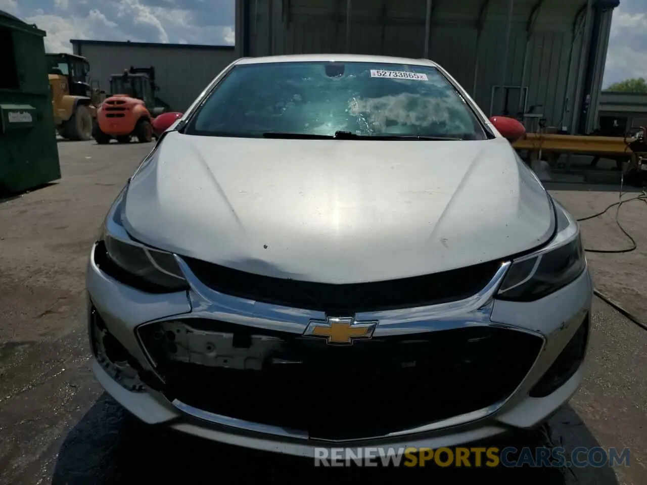 5 Photograph of a damaged car 1G1BE5SM7K7114099 CHEVROLET CRUZE 2019