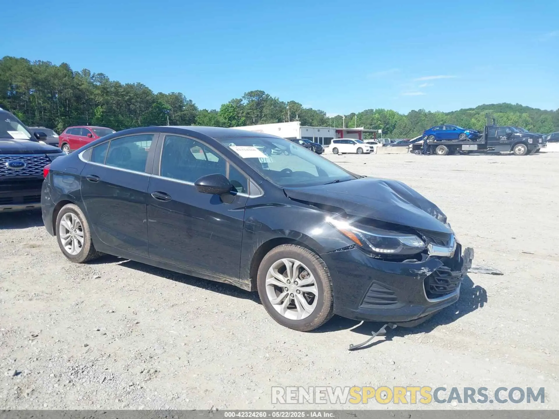 13 Photograph of a damaged car 1G1BE5SM7K7119528 CHEVROLET CRUZE 2019