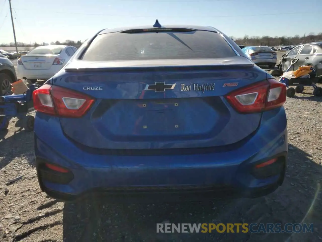 6 Photograph of a damaged car 1G1BE5SM7K7132554 CHEVROLET CRUZE 2019