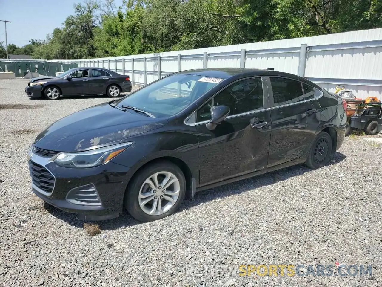 1 Photograph of a damaged car 1G1BE5SM7K7145580 CHEVROLET CRUZE 2019