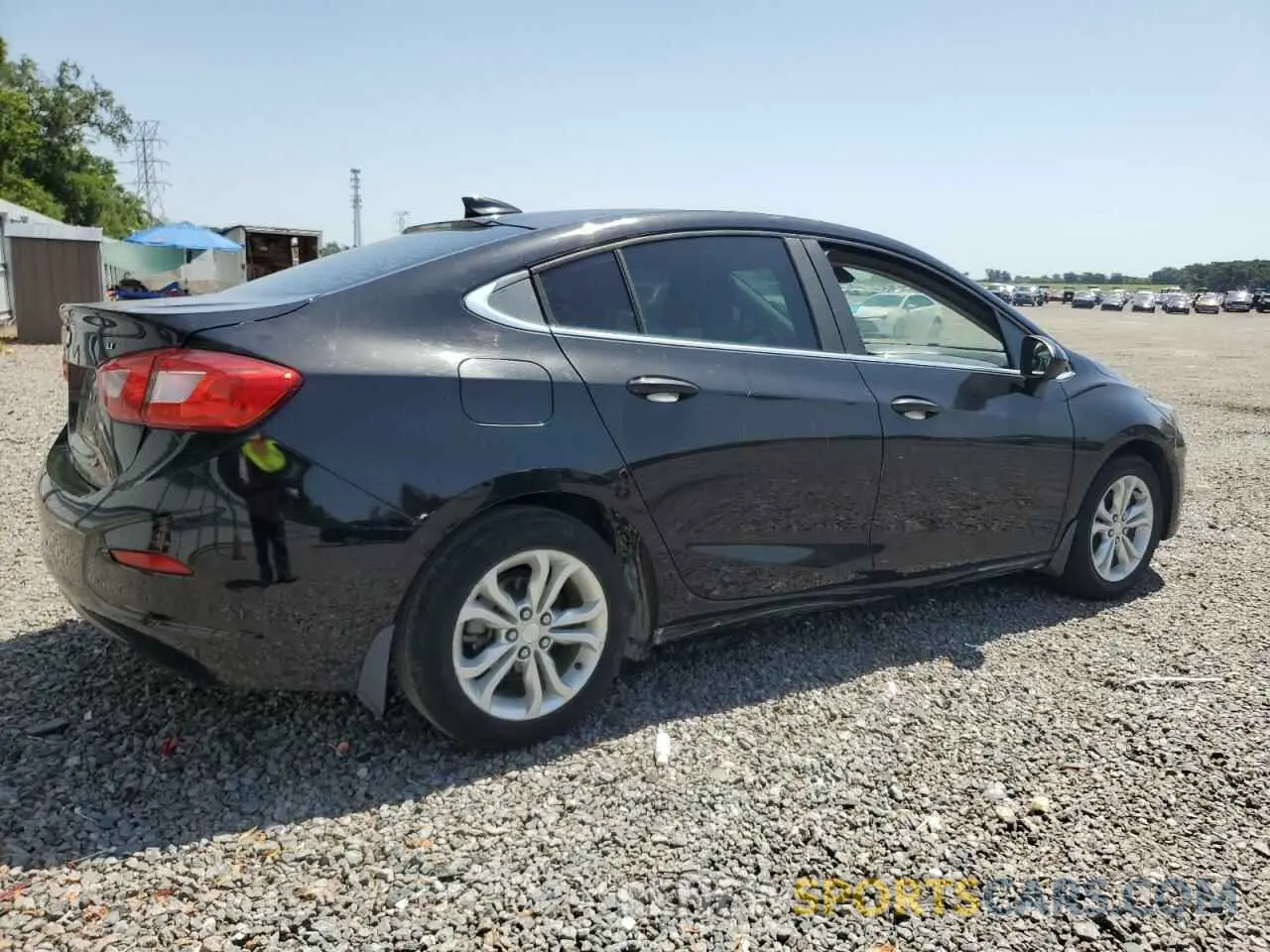 3 Photograph of a damaged car 1G1BE5SM7K7145580 CHEVROLET CRUZE 2019