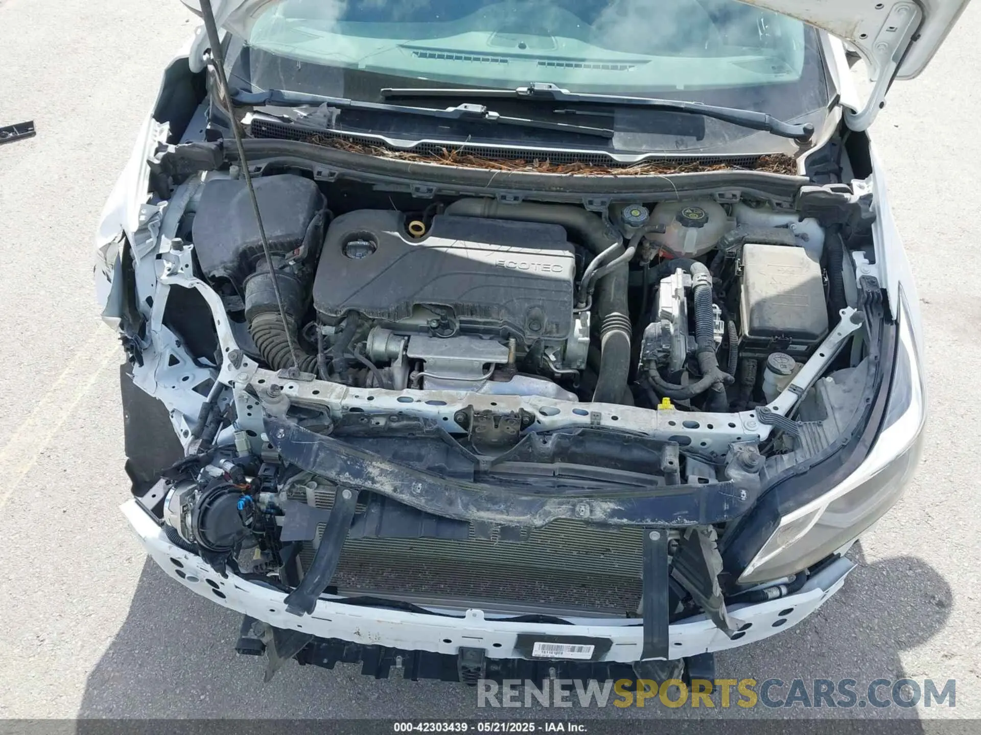 10 Photograph of a damaged car 1G1BE5SM8K7100969 CHEVROLET CRUZE 2019