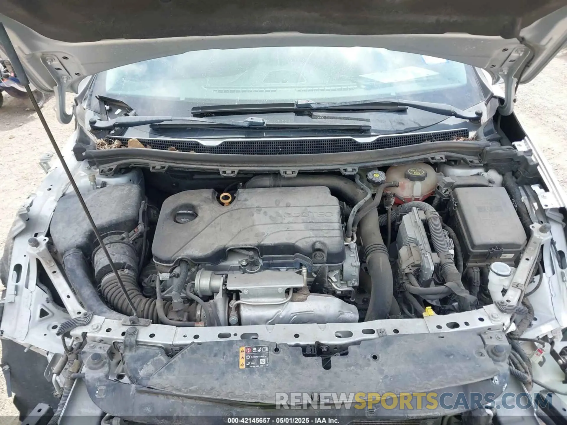 10 Photograph of a damaged car 1G1BE5SM8K7105492 CHEVROLET CRUZE 2019