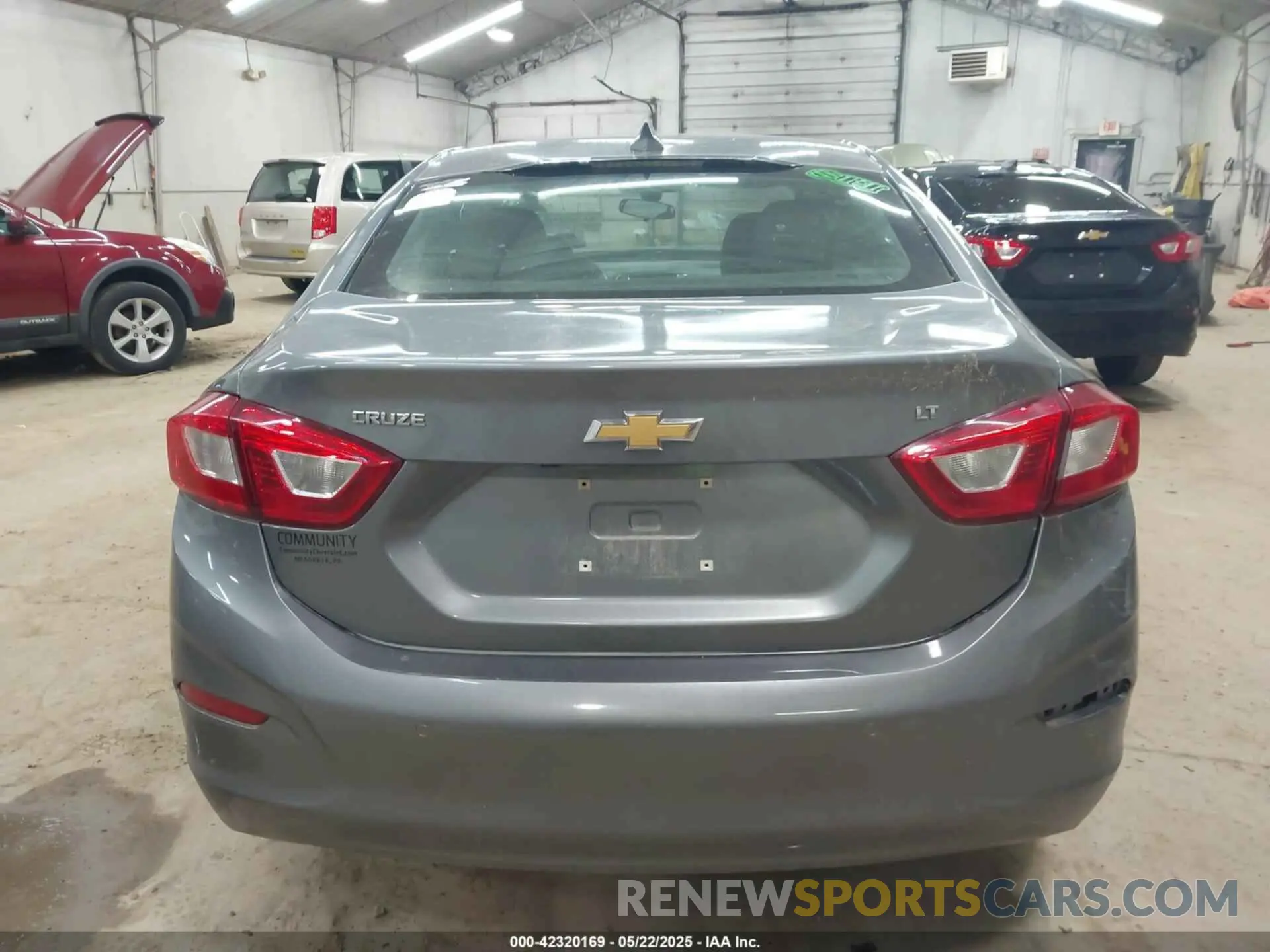16 Photograph of a damaged car 1G1BE5SM8K7114368 CHEVROLET CRUZE 2019