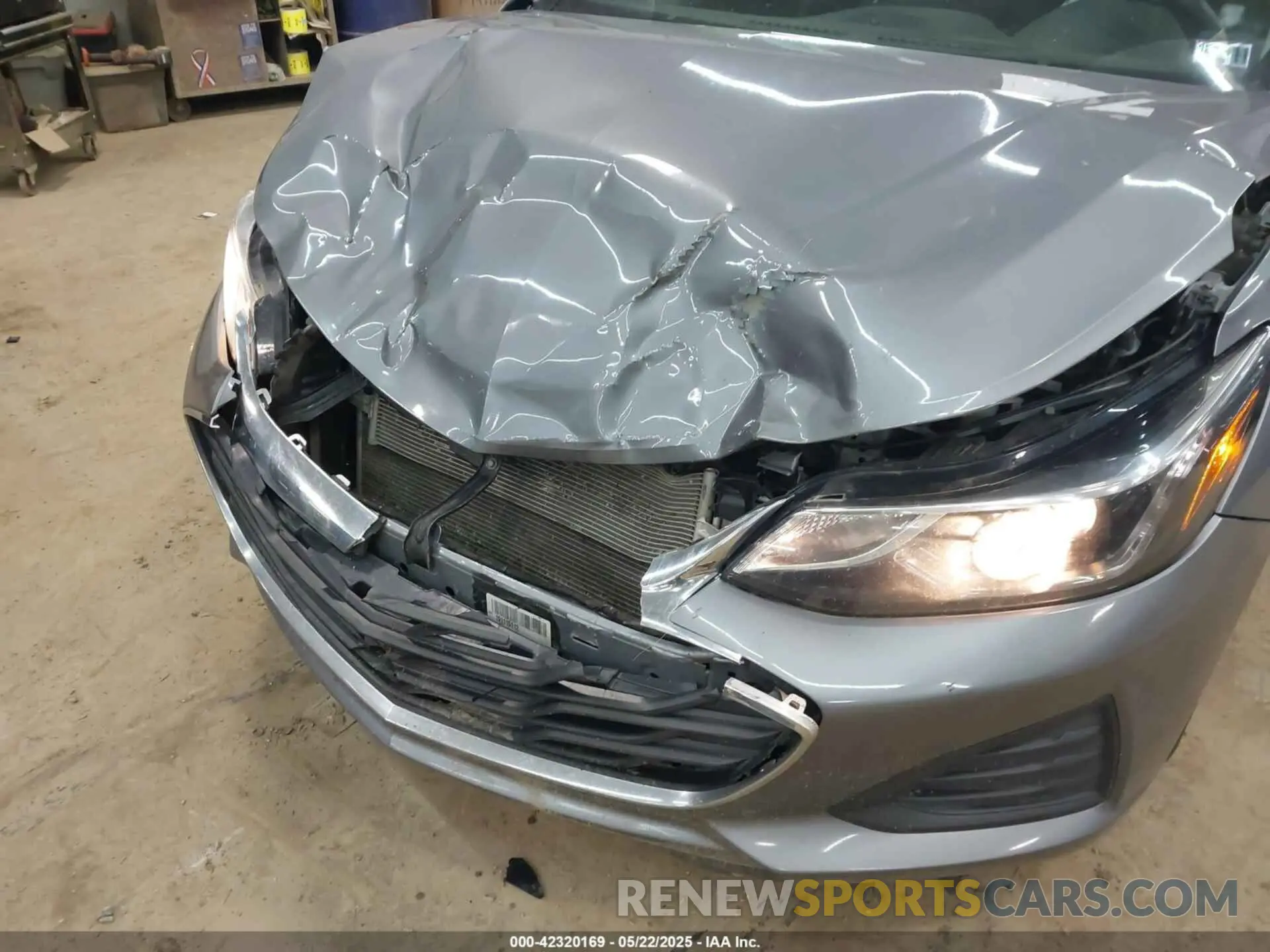 6 Photograph of a damaged car 1G1BE5SM8K7114368 CHEVROLET CRUZE 2019