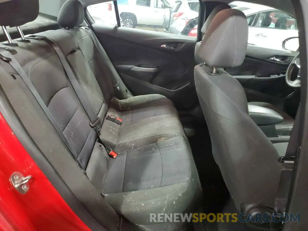 10 Photograph of a damaged car 1G1BE5SM8K7117058 CHEVROLET CRUZE 2019
