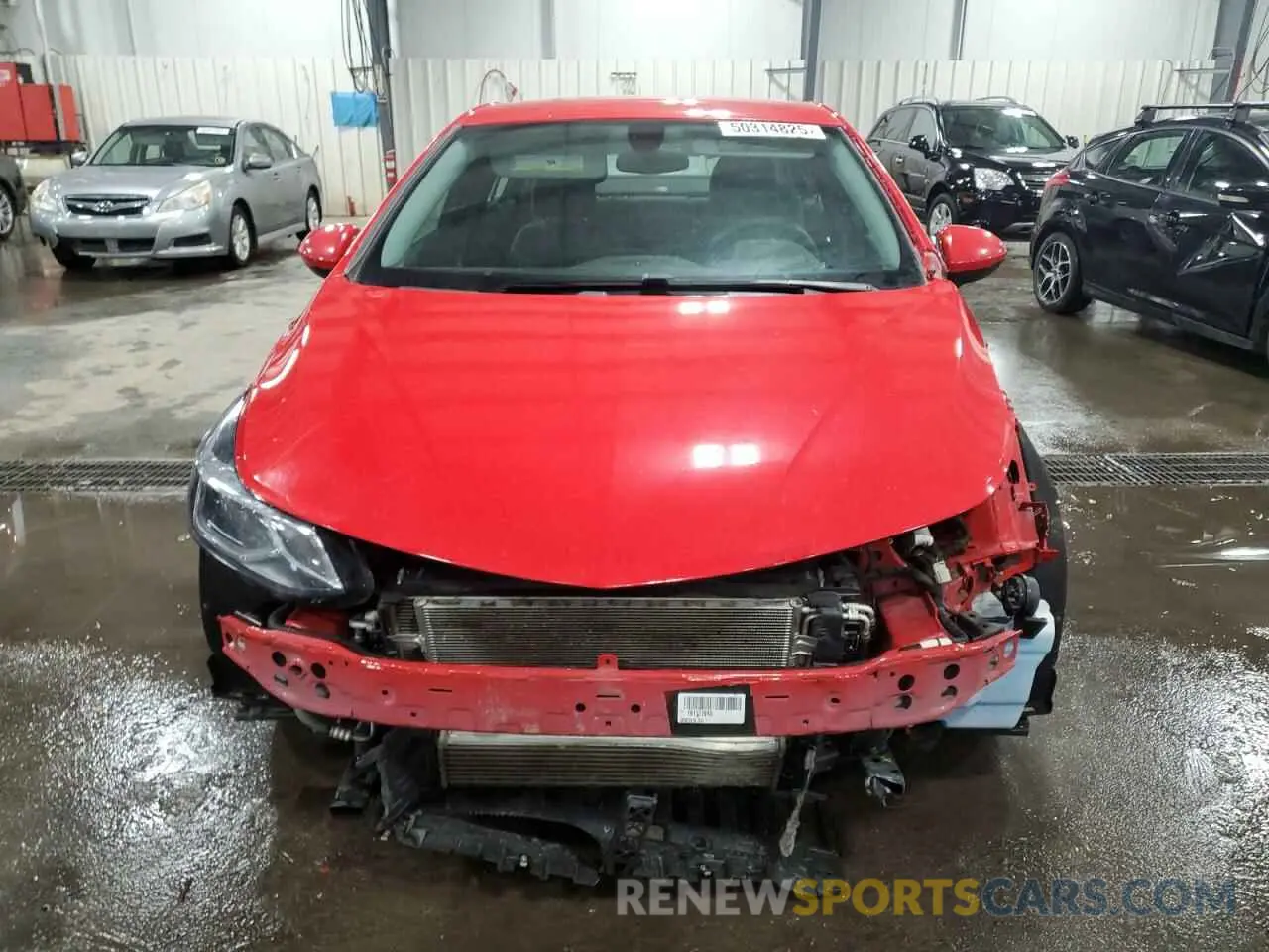 5 Photograph of a damaged car 1G1BE5SM8K7117058 CHEVROLET CRUZE 2019