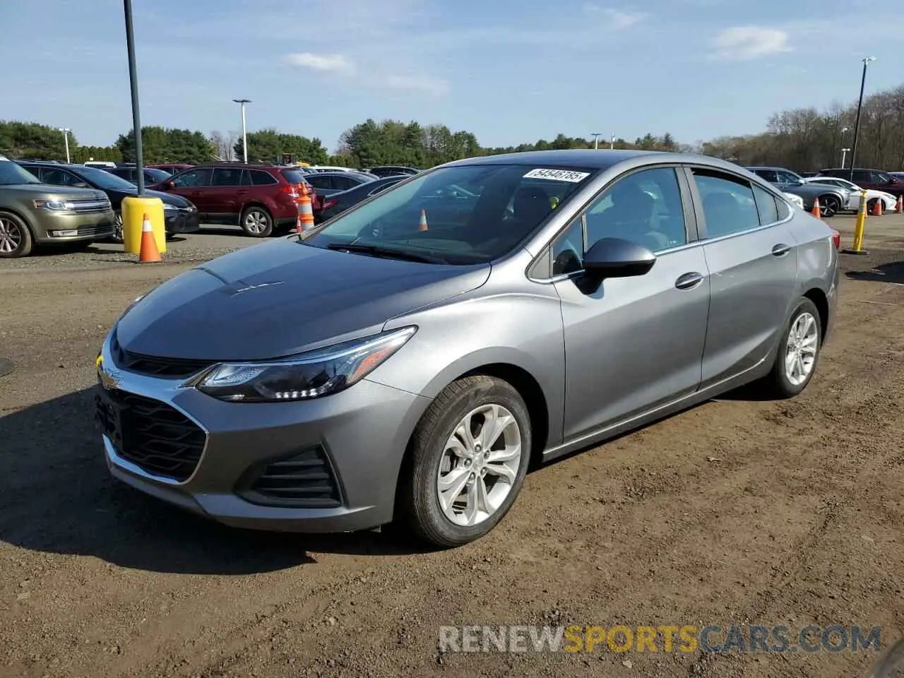 1 Photograph of a damaged car 1G1BE5SM8K7120185 CHEVROLET CRUZE 2019