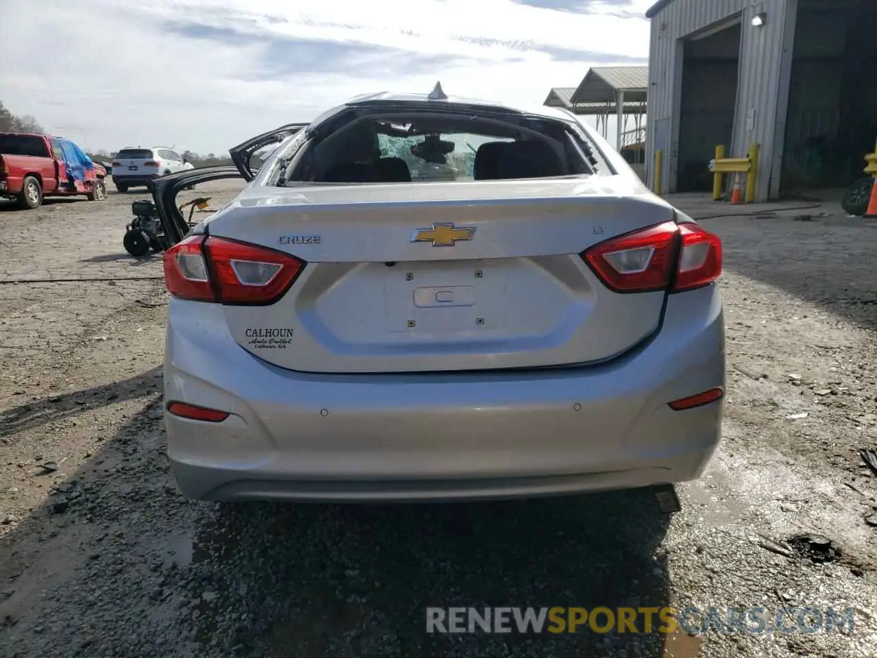 6 Photograph of a damaged car 1G1BE5SM8K7123796 CHEVROLET CRUZE 2019