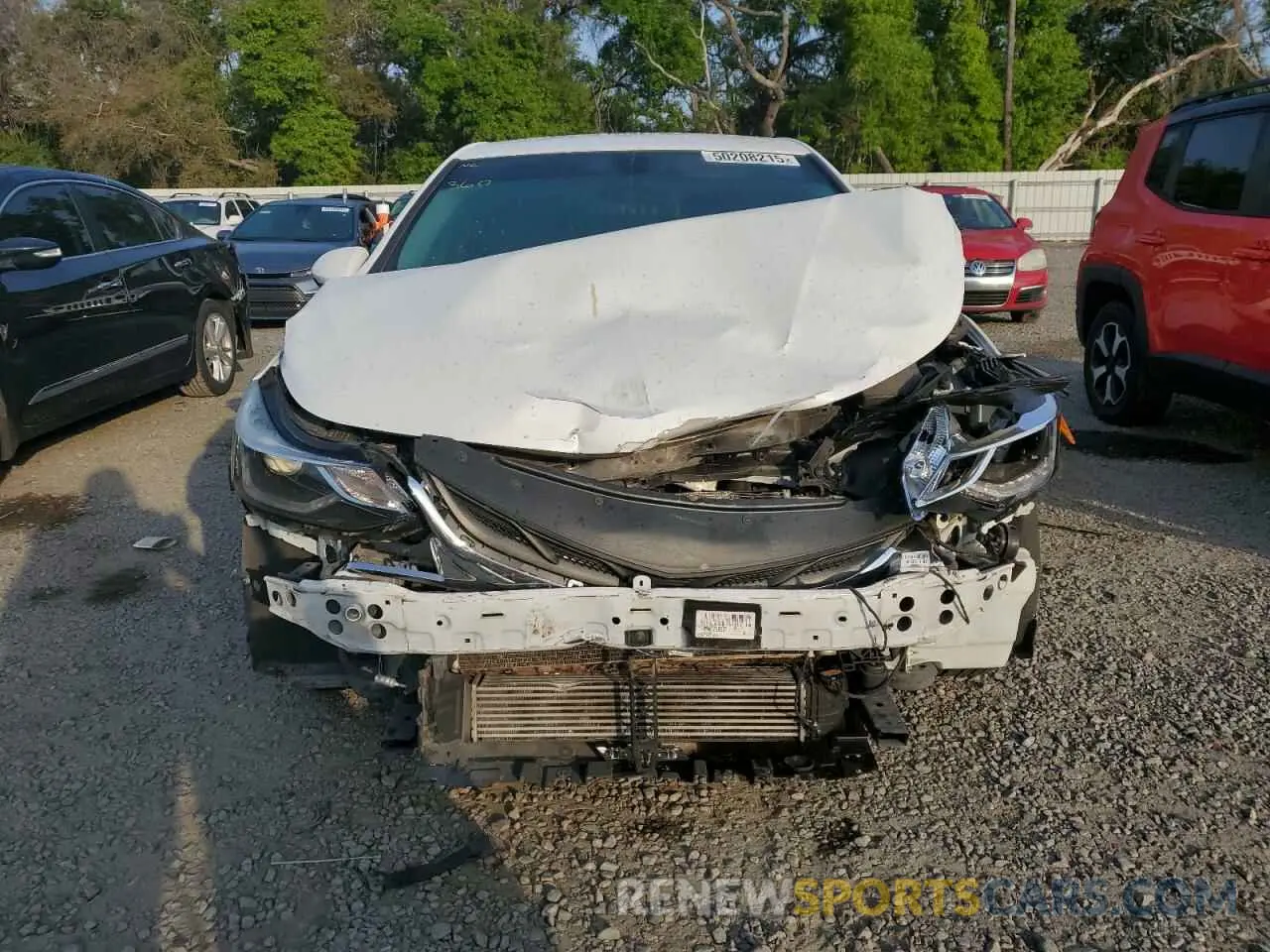 5 Photograph of a damaged car 1G1BE5SM8K7125094 CHEVROLET CRUZE 2019