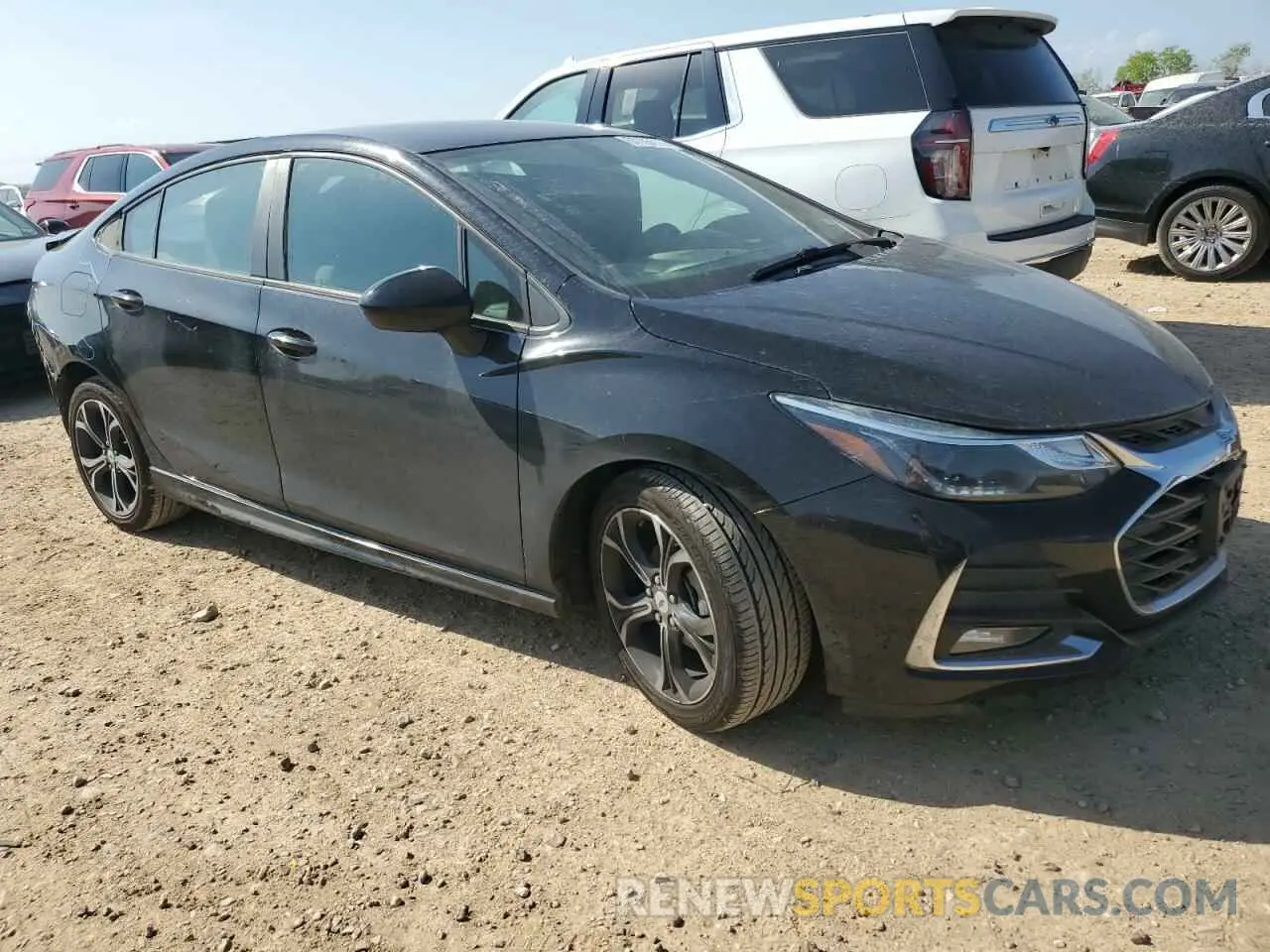 4 Photograph of a damaged car 1G1BE5SM8K7130103 CHEVROLET CRUZE 2019
