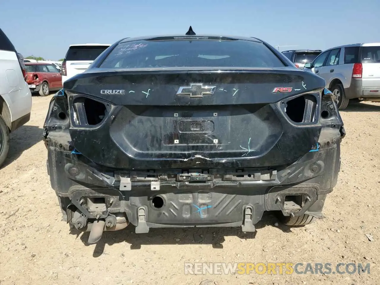 6 Photograph of a damaged car 1G1BE5SM8K7130103 CHEVROLET CRUZE 2019