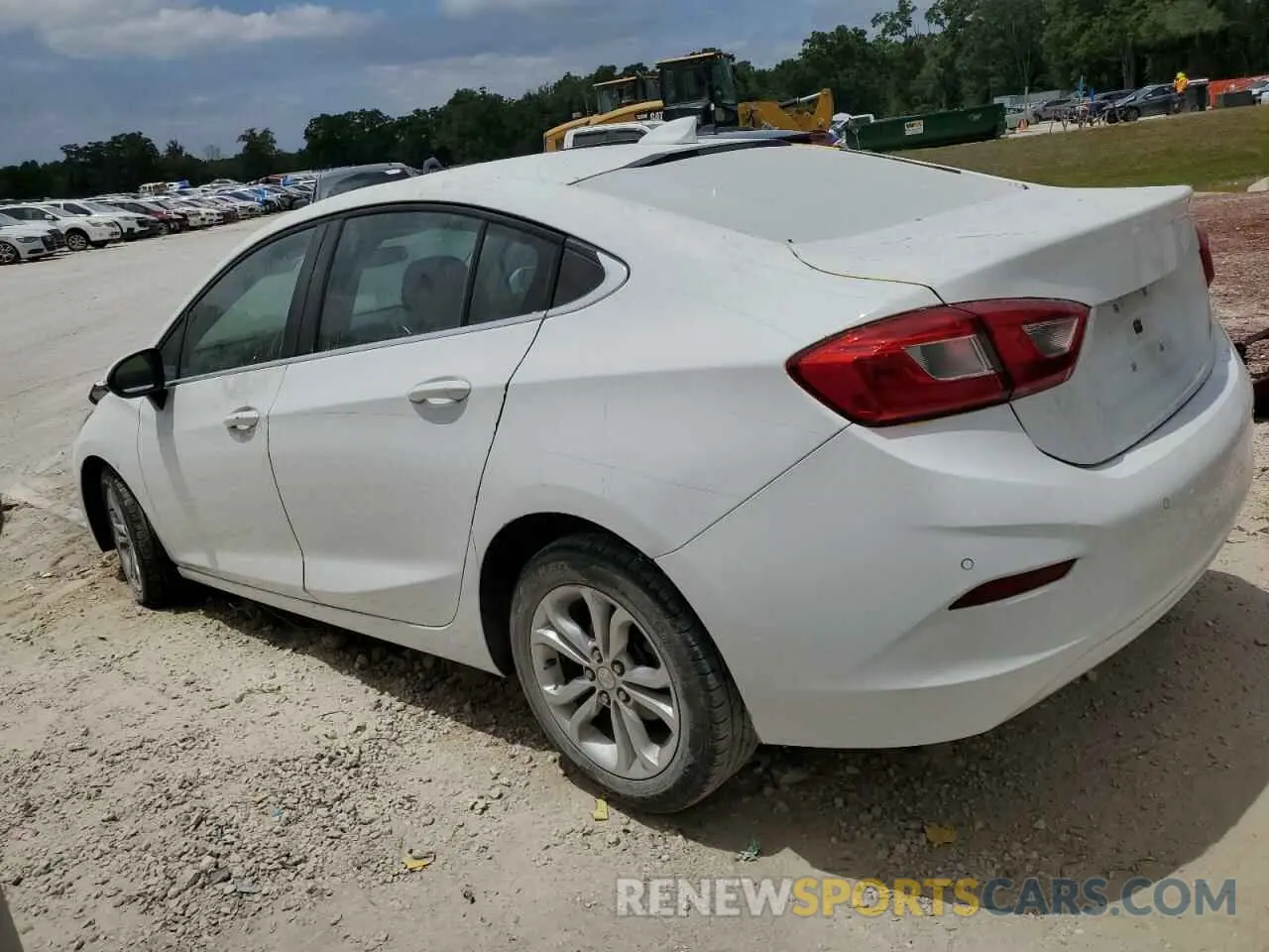 2 Photograph of a damaged car 1G1BE5SM8K7133809 CHEVROLET CRUZE 2019