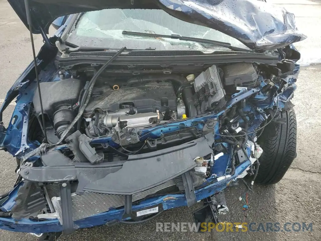 11 Photograph of a damaged car 1G1BE5SM8K7135172 CHEVROLET CRUZE 2019