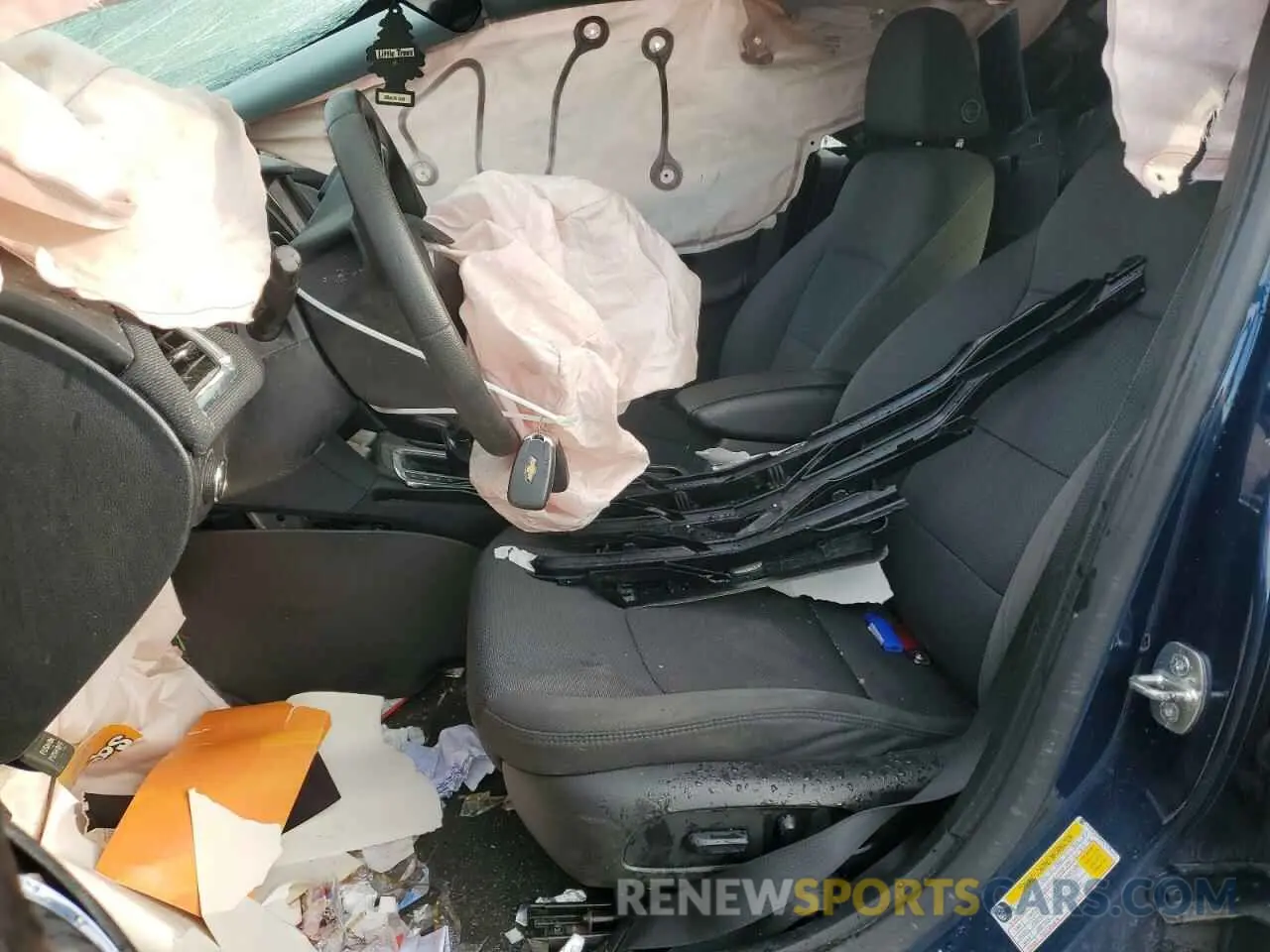 7 Photograph of a damaged car 1G1BE5SM8K7135172 CHEVROLET CRUZE 2019