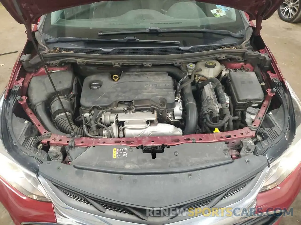 11 Photograph of a damaged car 1G1BE5SM8K7136225 CHEVROLET CRUZE 2019