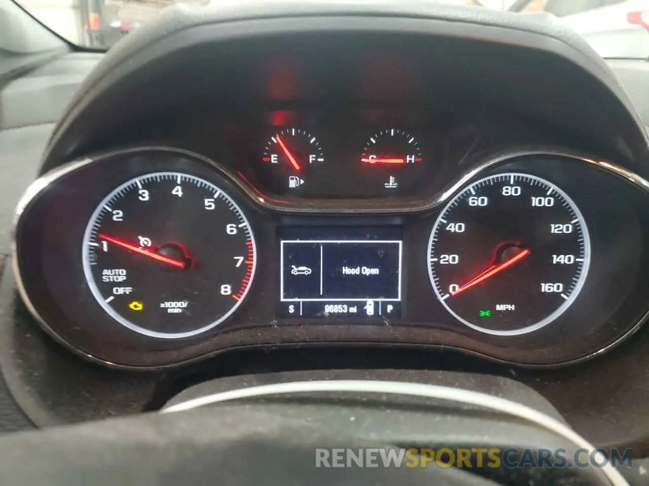 9 Photograph of a damaged car 1G1BE5SM8K7136225 CHEVROLET CRUZE 2019